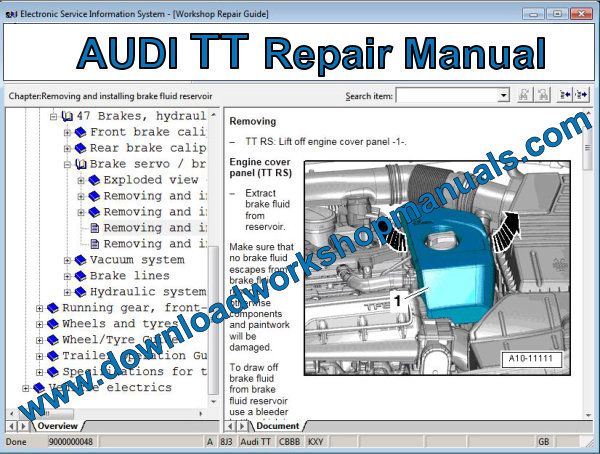 AUDI TT Repair Manual